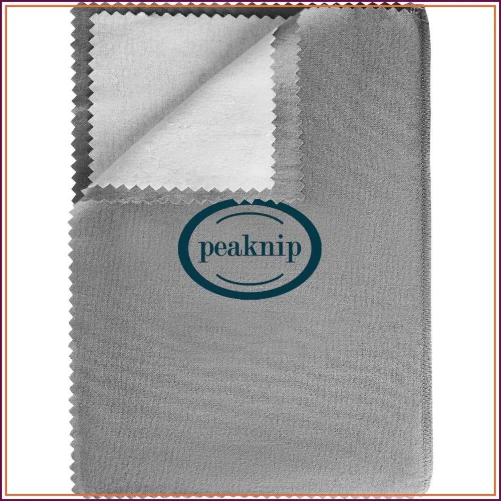 

Ultra-Soft Polishing Cloth for Gold, Silver, Platinum Jewelry – 11x14 in, Eco-Friendly, Made in USA