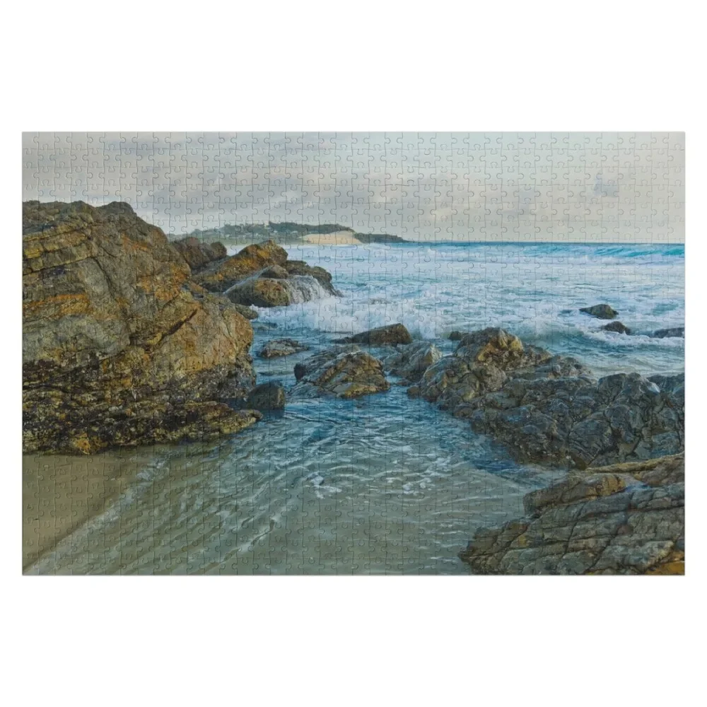 

One Mile Beach, Forster - Tuncurry, New South Wales, Australia Jigsaw Puzzle Personalize Personalized Personalised Jigsaw Puzzle