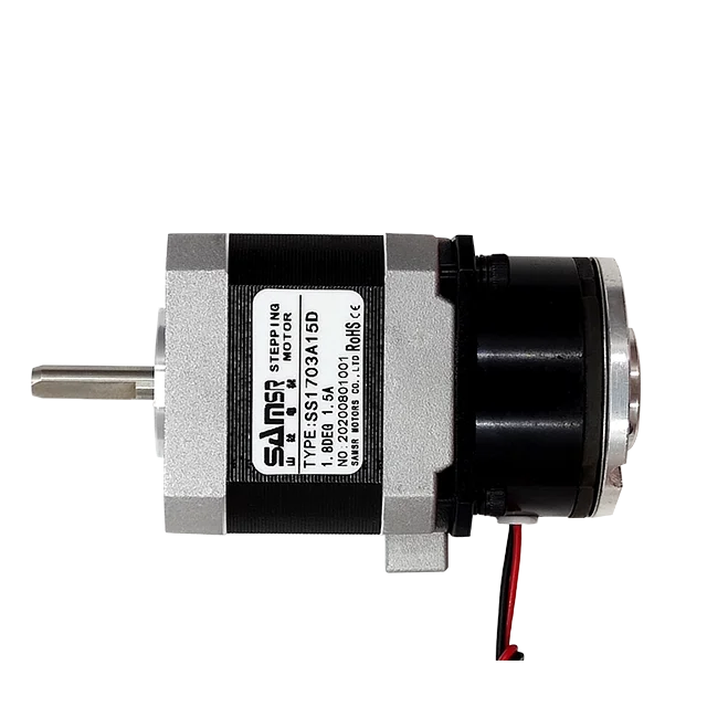 SAMSR Brake stepper motor TYPE:SS3403A60D 1.8DEG/STEP 6.1A SS1704A20D SS1703A15D SS2302A42D SS2304A42D