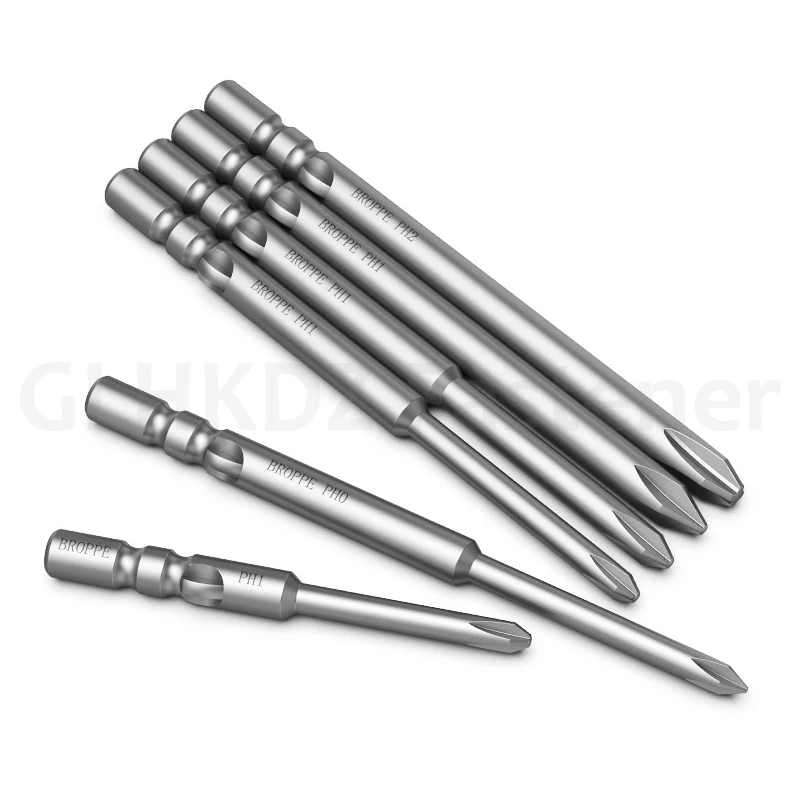 40/60/80/100 ~ 200 мм 800 набор электрических крестообразных отверток 4 мм с круглым хвостовиком крестовая отвертка магнитные отвертки PH00-PH2