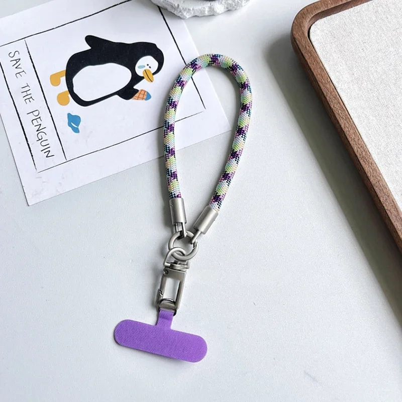Lanyard Ponsel Ramping dengan Tali Pergelangan Tangan, Ideal untuk Luar Ruangan, Tali Anti Hilang untuk iPhone & Samsung