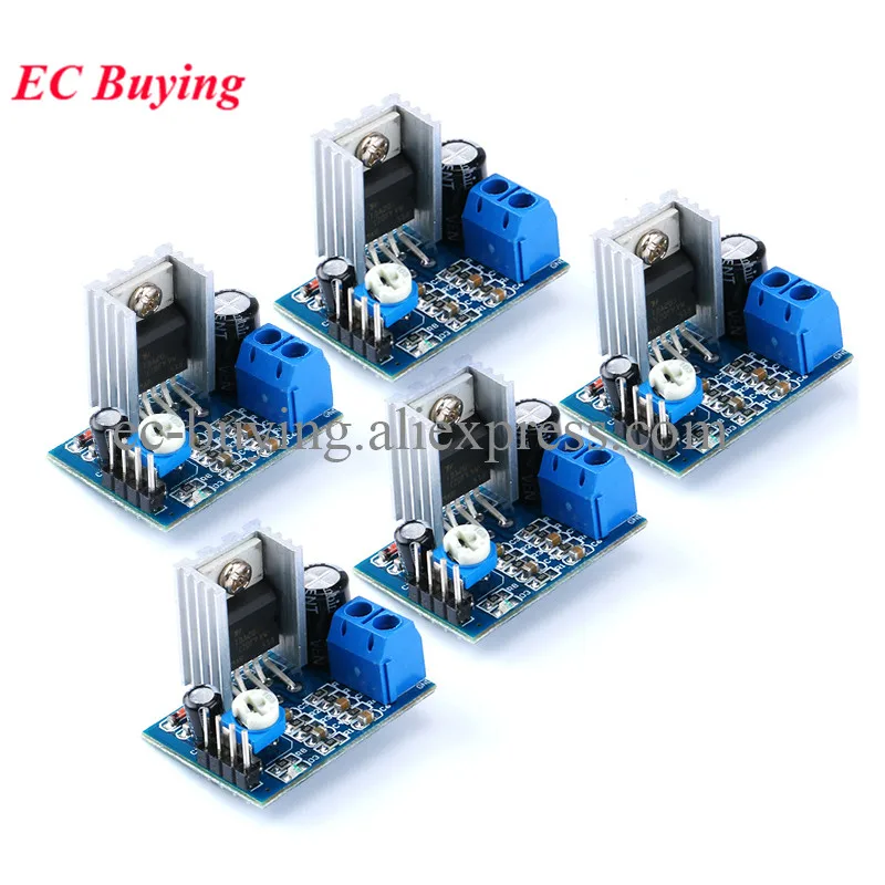 5pcs/1pc TDA2030A 18W Single Audio Power Supply Amplifier Board Module Chip TDA2030 6-12V Adjusting volume