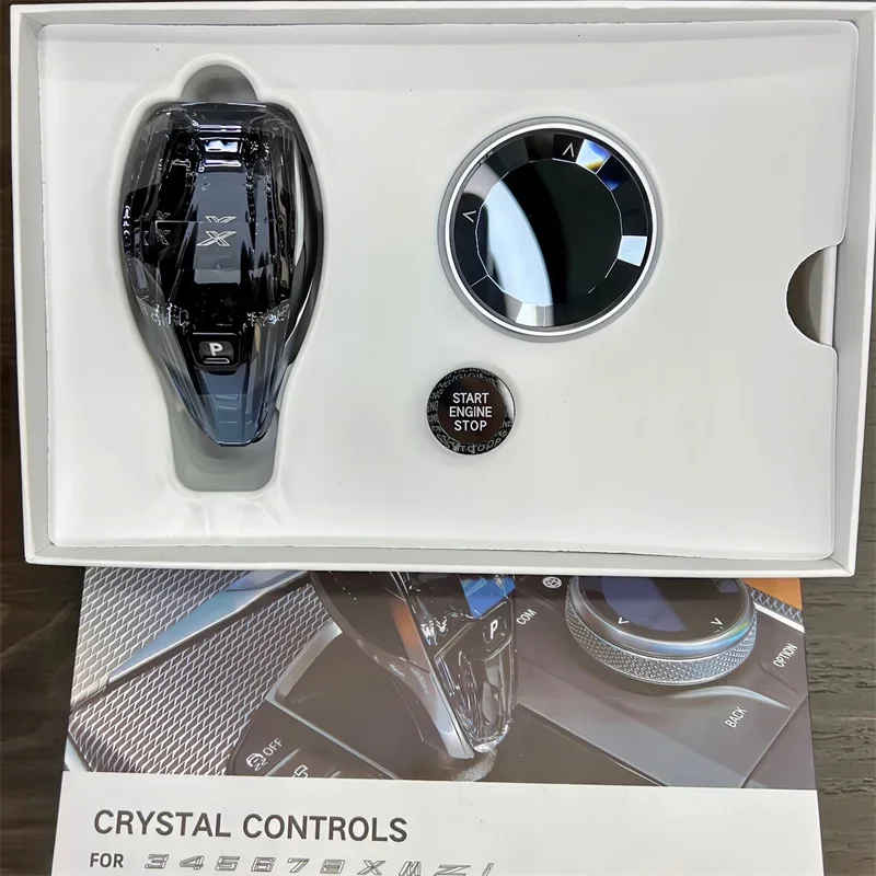 

Для BMW 3 серии 5 серии Crystal Набор ручек переключения передач G30 G32 G01 G08 G11 G12 F10 F20 F30 F32 F25 F26 X5 X6 F15 F16 2013-2022