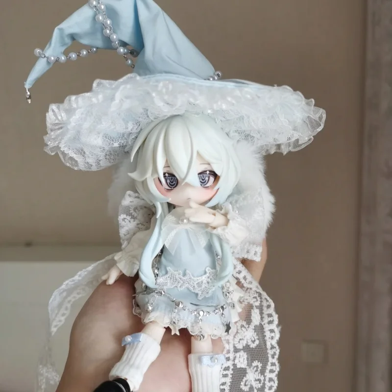 Originale Inedibile Bambola Salta Tempo Lunare Bunny Baby Serie 1/12 Bjd Cieco Scatola Mobile Action Figurine Ornamento Scatola Misteriosa Regalo