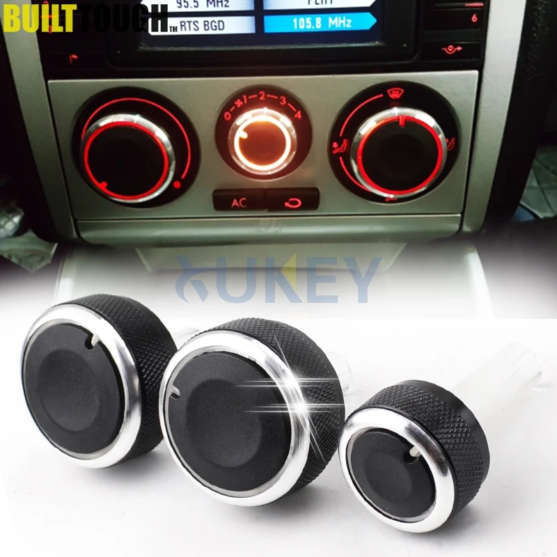 3PC Heater Climate Control Switch Knobs For Leon MK1 Toledo MK2 1M Car Air Conditioning Dials Heat Knob