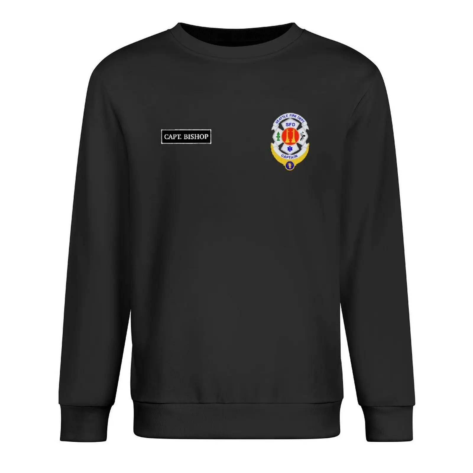 

STATION 19 - CAPTAIN MAYA BISHOP - BADGE Pullover blouse tracksuit men men's autumn clothes winter man sweatshirt