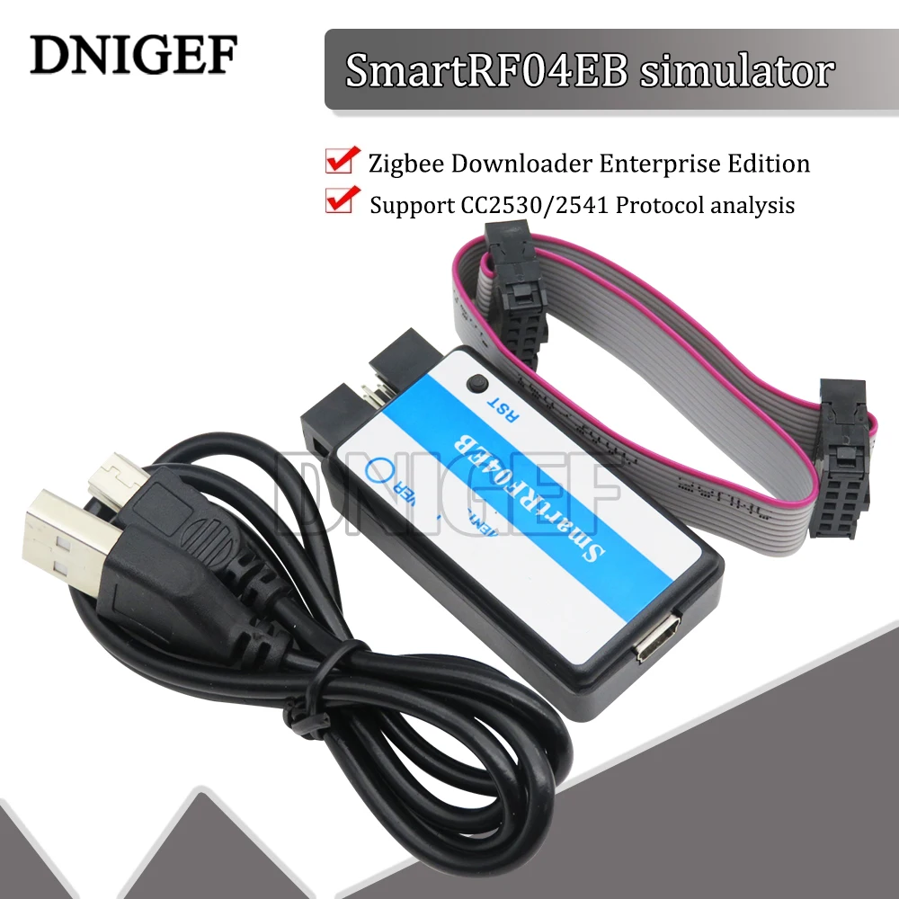 SmartRF04EB ZigBee-Modul CC1110 CC2530 USB-Downloader-Emulator MCU M100, angetrieben durch 5 V Micro-USB 2.0-Schnittstelle, HDMI-Ausgang