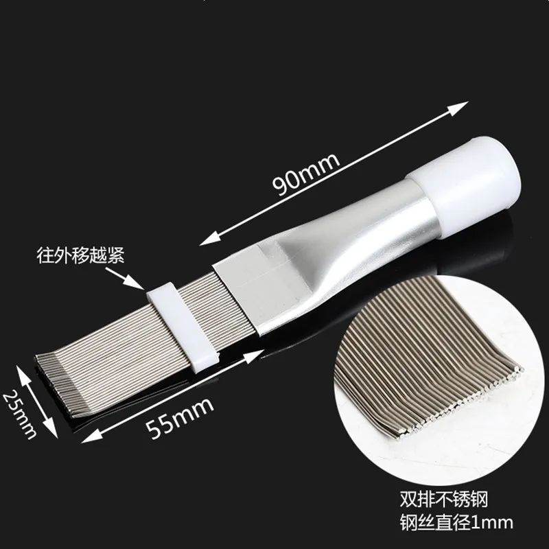 1pc Refrigeration Tool Comb Air Conditioning Condenser Evaporator Fin Straightener Coil Comb Auto Cooling System Tools Repair