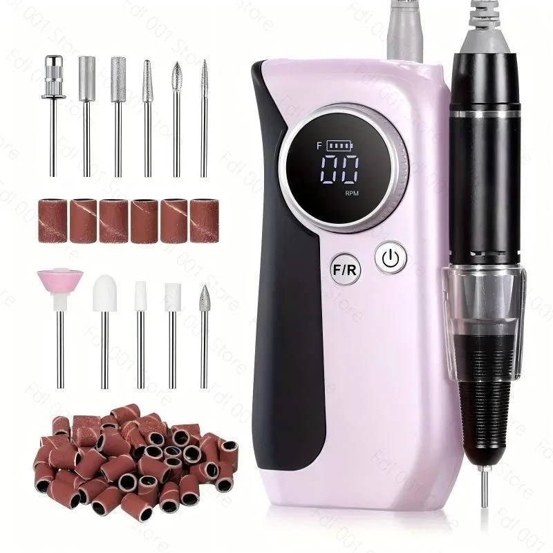 Nail Grinder Portable Electric Nail Grinder Tool Large Screen Display