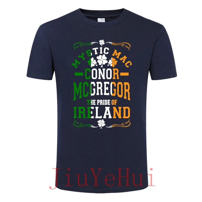 Ireland Conor McGregor Colonel Harland Sanders Creative Short Sleeve T Shirt Men Tees Women Ufcs Funny T-Shirt