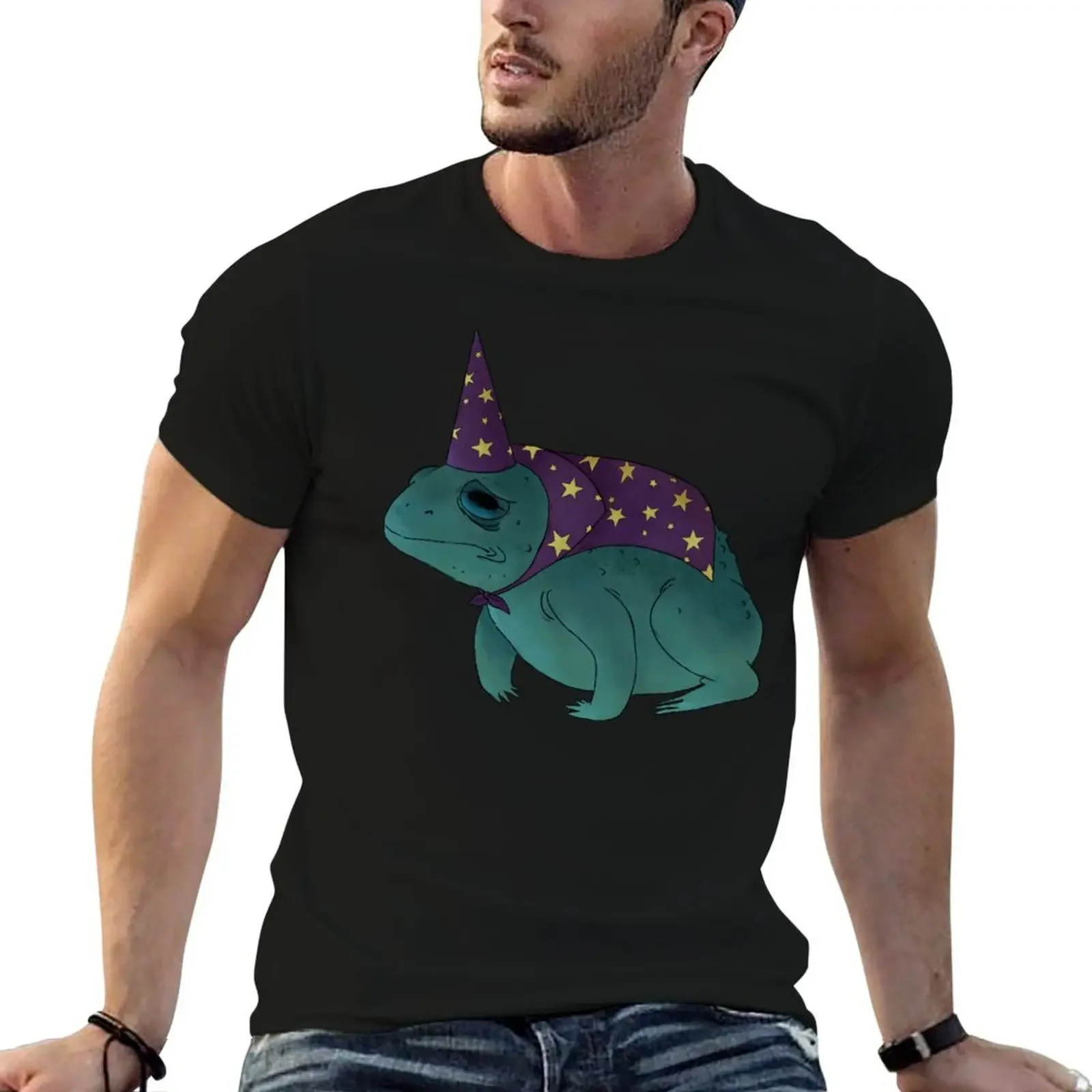 Distressed Toad T-Shirt summer clothes anime mens t shirts