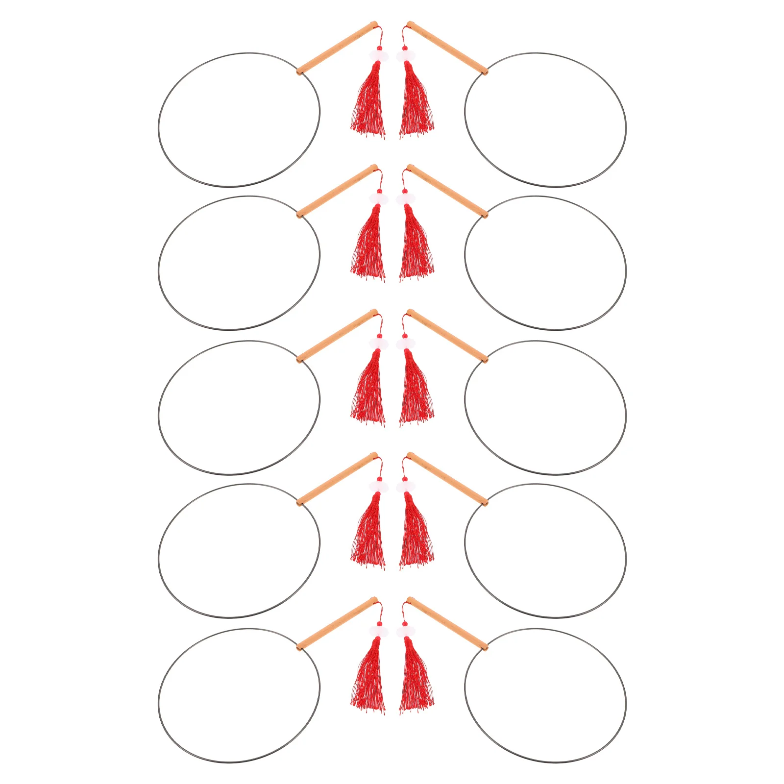 Набор из 10 китайских ручных рам для творчества