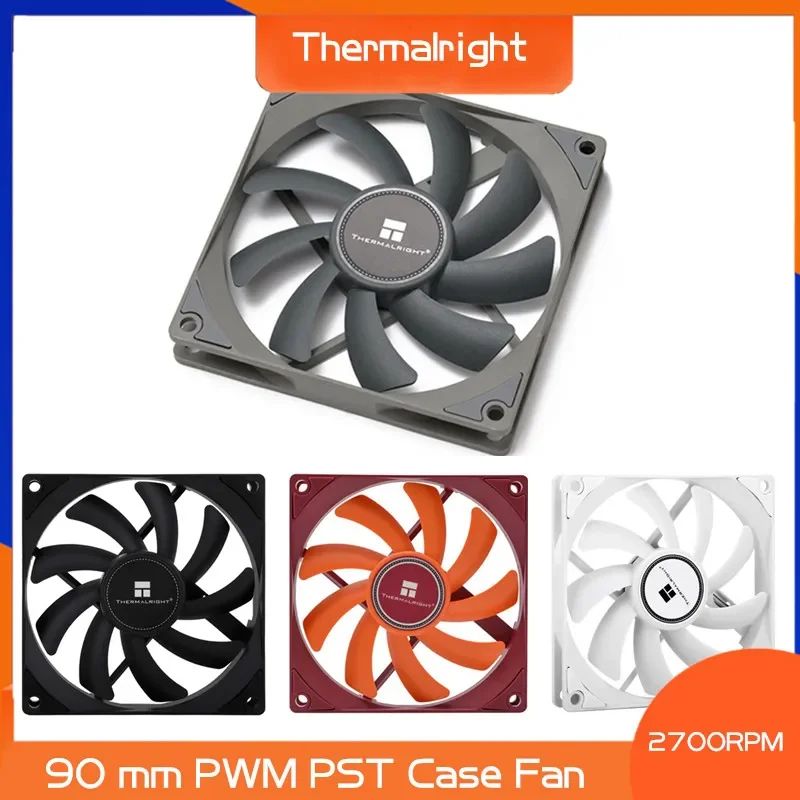 Thermalright TL-9015 PWM Ultra Silent Cooling Fan,15mm Slim Fan 4PIN Cooler Master Heatsink 2700RPM CPU Radiator 92x92x15mm