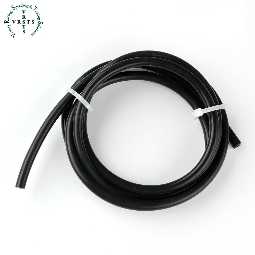 10 Feet 3m Length Silicone Vacuum Coupler Hose Flexible Turbo Coolant Pipe 3 Meter ID 2mm 3mm 4mm 1PC Black Blue Red Pink Purple