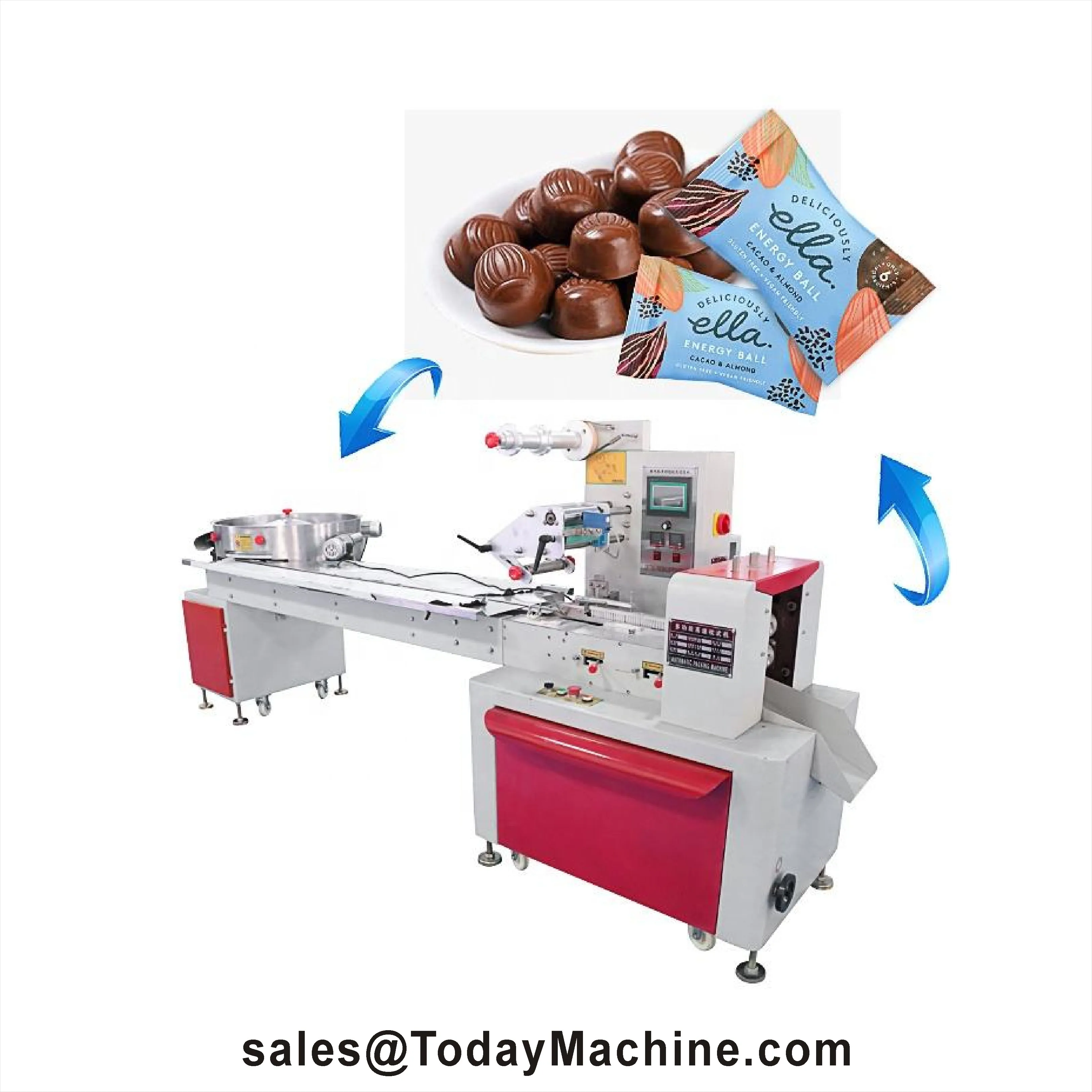 Factory Direct Price Multi Functional Solid Items Filling 220V/380V Automatic Horizontal Flow Wrapping Packaging Machine