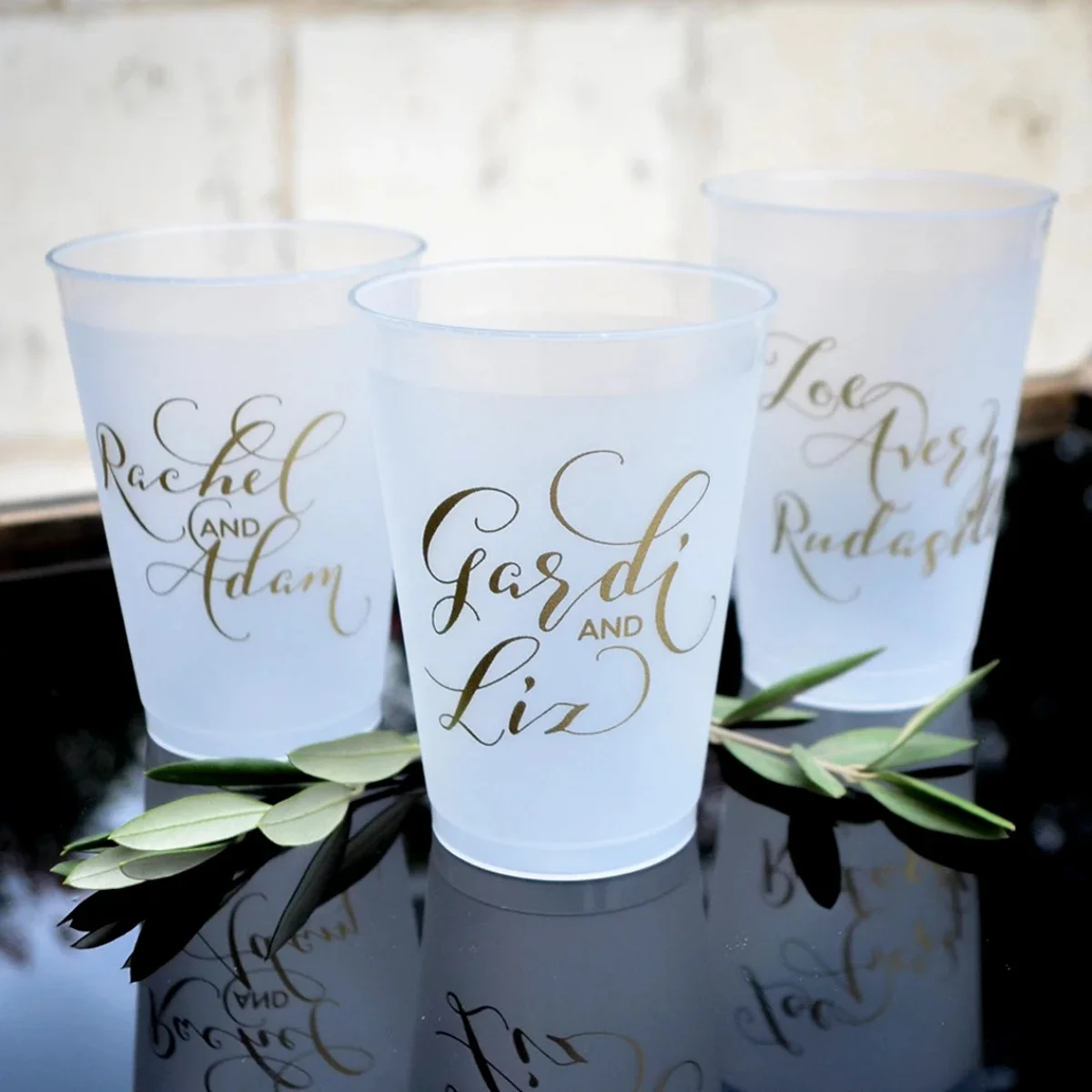 

10/50 чашек для вечеринок на лучший день, пластиковые стаканчики на заказ, помолвка, сувениры для вечеринок, чашки для коктейлей, забавные свадебные чашки, сюр.