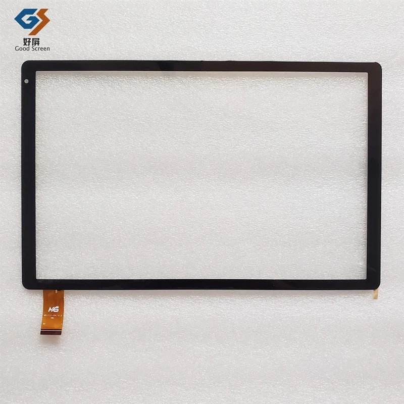 

Black New 10.1Inch P/N MS1712-FPC V1.0 Tablet Capacitive Touch Screen Digitizer Sensor External Glass Panel