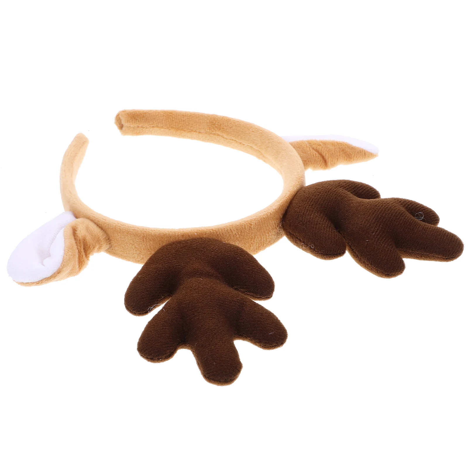 

Festive Christmas Deer Antler Headband Reindeer Horn Party Headwear Holiday Hair Accessories Costume Prop For Adults