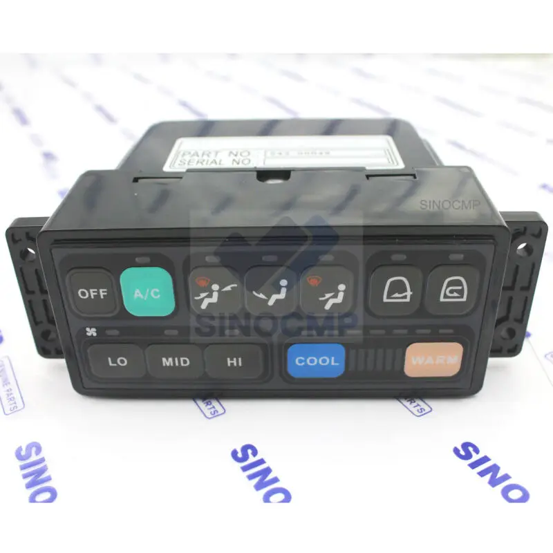 543-00049 Air Conditioner Control Panel for Doosan Daewoo S140LC-V S340LC-7 S155LC-V S175LC-V S140W-V DH220-5 Wheel Excavator