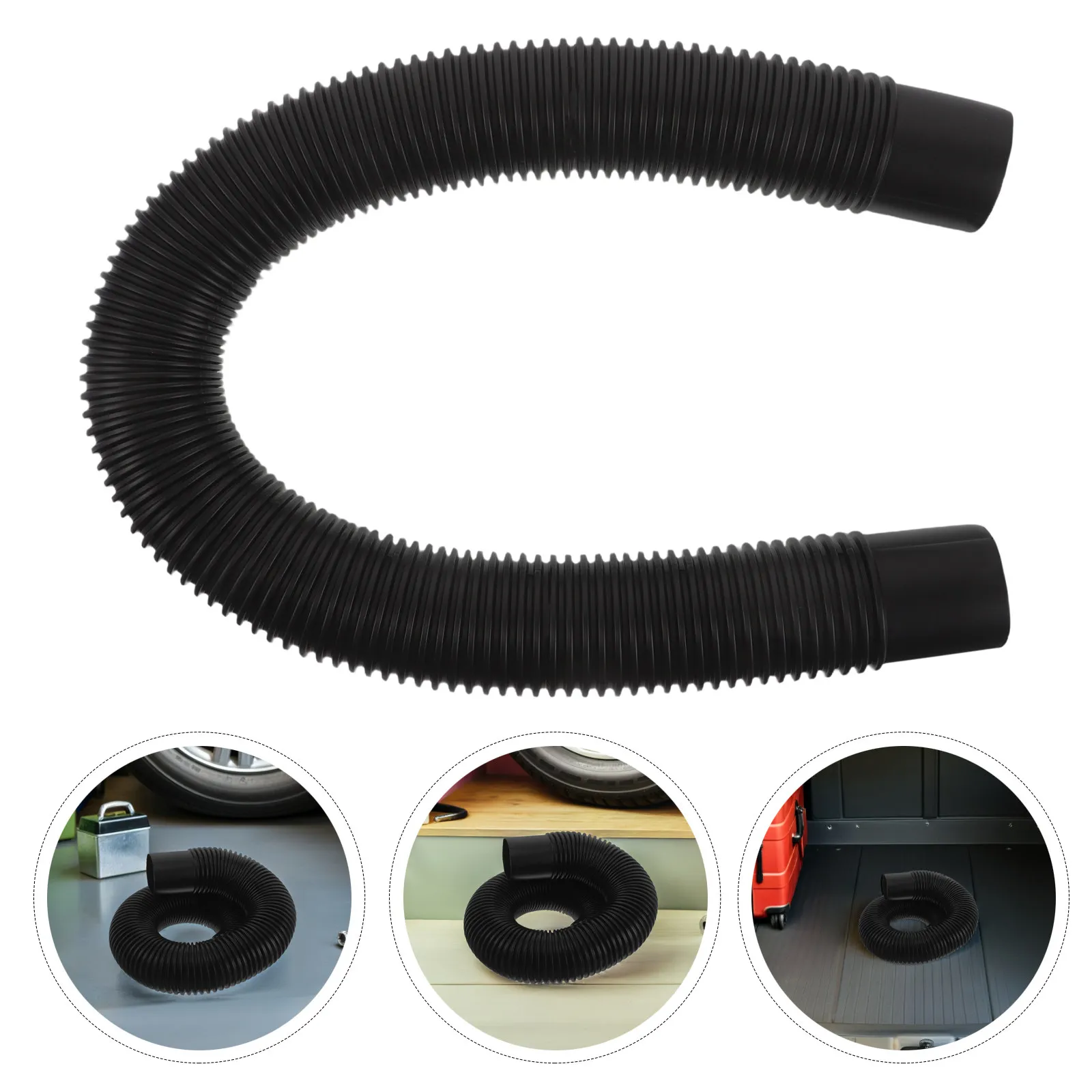 

Car Air Duct Pipe Corrugated Flexible 960Mm Diameter 48Mm Automotive Heater Ventilation Outlet Ducting Hose Vehicle Air Vent