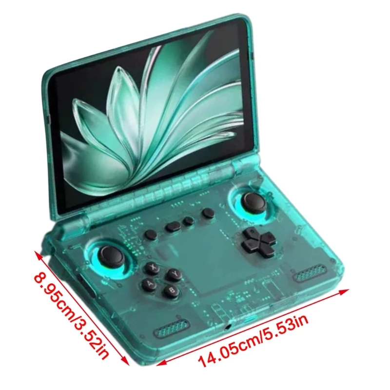 Dispositivo portátil para juegos transparente de 5,5 pulgadas, alto rendimiento, Snapdragon SD865, peso ligero, construcción de tiempos de reproducción extendidos en la marcha