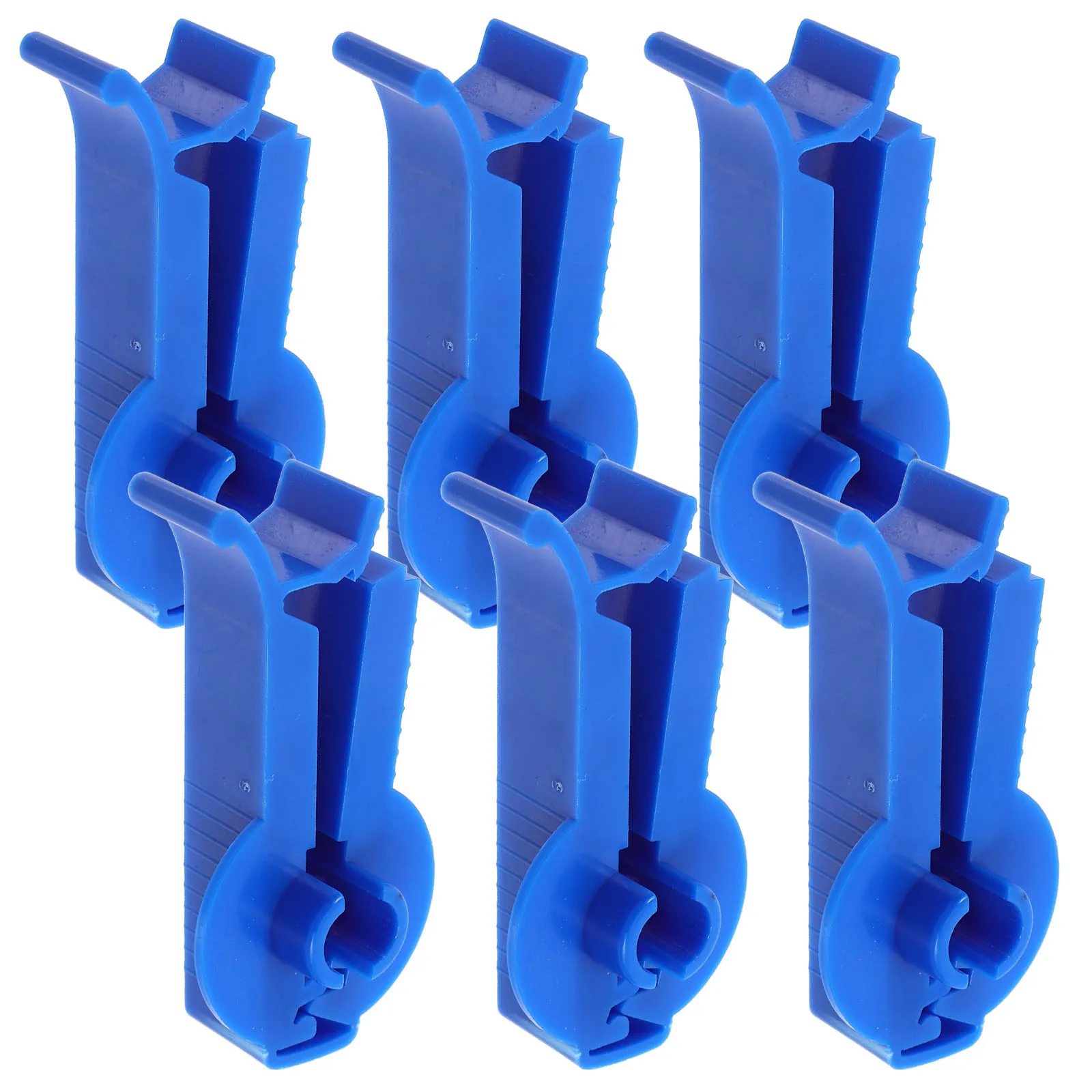 6Pcs Peritoneal Pipeline Clips Strong Grip Non-Leak Design for Peritoneal Dialysis Tubing Portable Lightweight Medical Supply