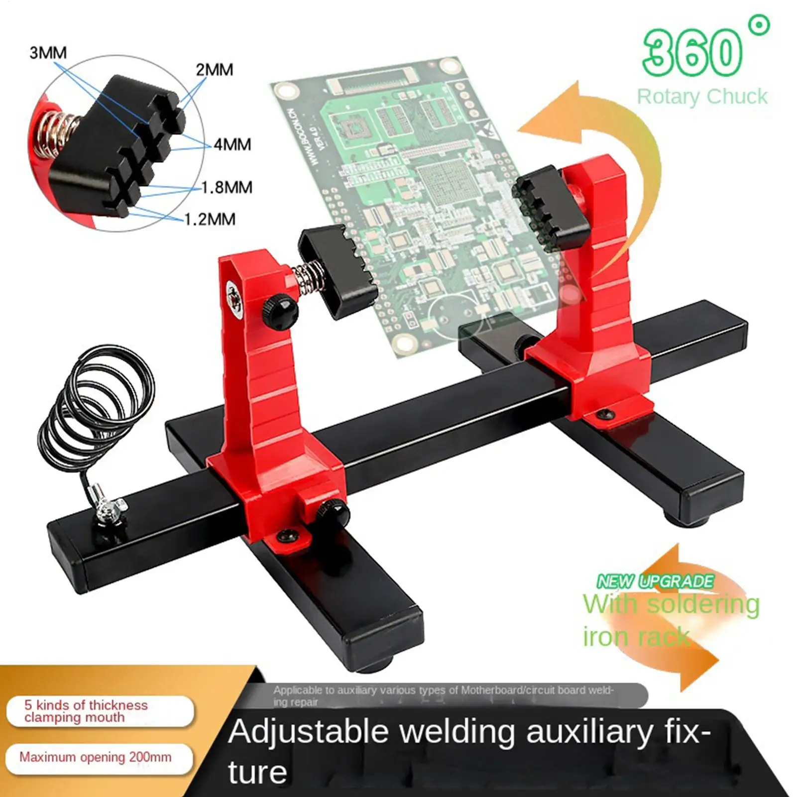 

Circuit Board Soldering Bracket For Mobile Phone Motherboard Adjustable Pcb Board Holder Soldering Lron Assembly Stand Clamp