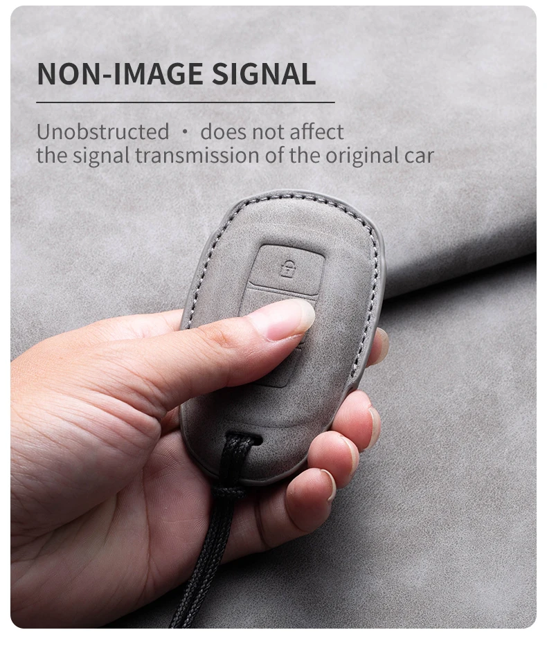 New Fashion Leather Car Key Fob Case Cover For hyundai Tucson Accent I30 I30N IX35 I40 I20N Kona Santa Elantra Creta 2024 Car