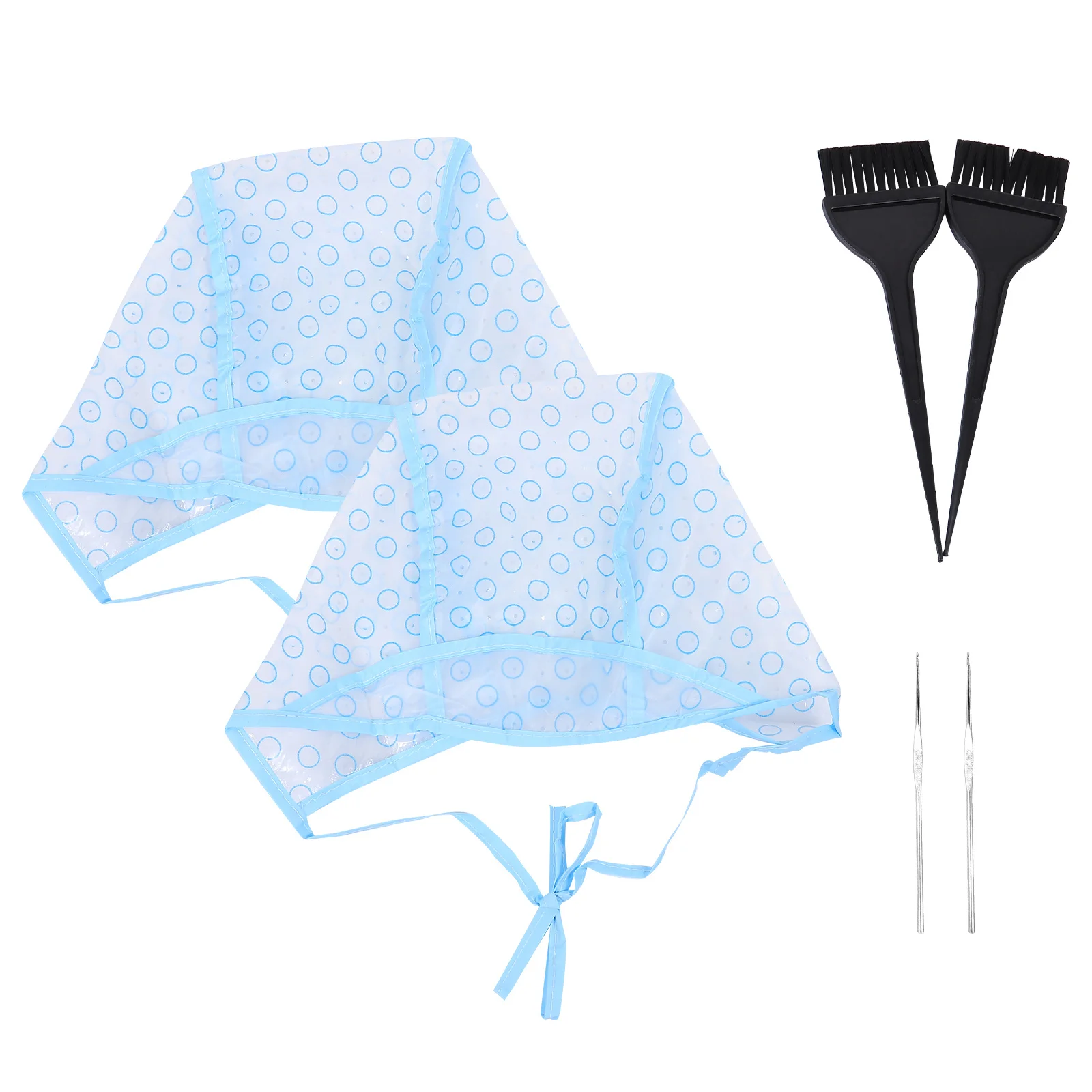 6 قطعة غطاء صبغ الشعر تسليط الضوء على البقشيش المهنية الاستخدام المنزلي اكسسوارات الشعر تسليط الضوء على عدة الصباغة اللون أداة