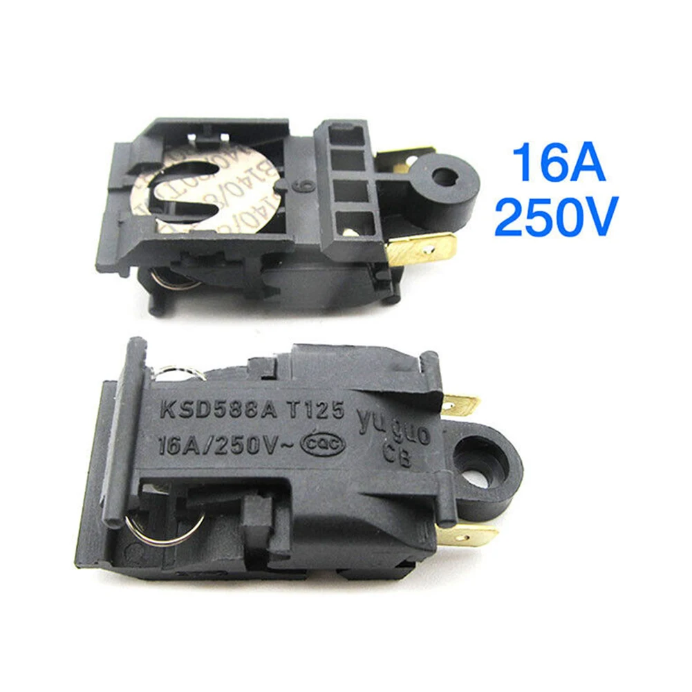 2pcs Kettle Switch 16A 250V Power ​Electric Kettle Thermostat Switch Steam Kitchen Product Repair Parts