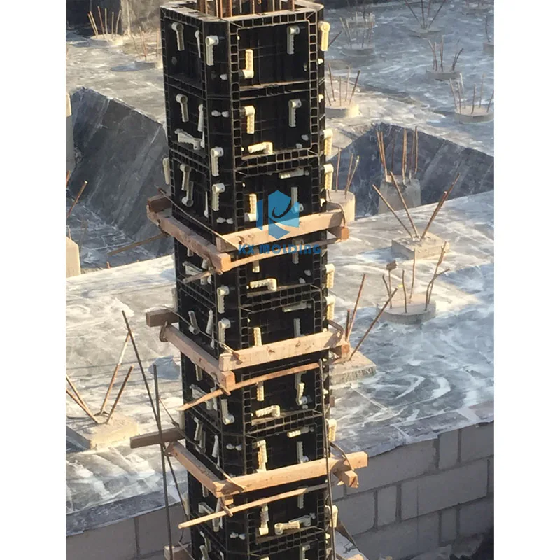 KAIXUAN 02 Easy Erection Composite Construct Material ABS Plastic Concrete Pillar Slab Formwork System