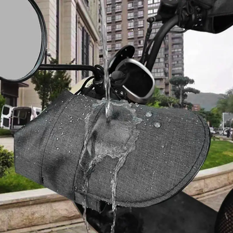 

Мотоциклетные перчатки на руль для электронного велосипеда на открытом воздухе, защита от солнца, ветрозащитный водонепроницаемый чехол, аксессуары