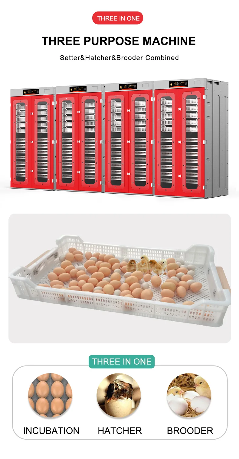 

WONEGG Industrial Chicken 8000 Eggs Setter Incubator Hatcher Hatching Machine Price