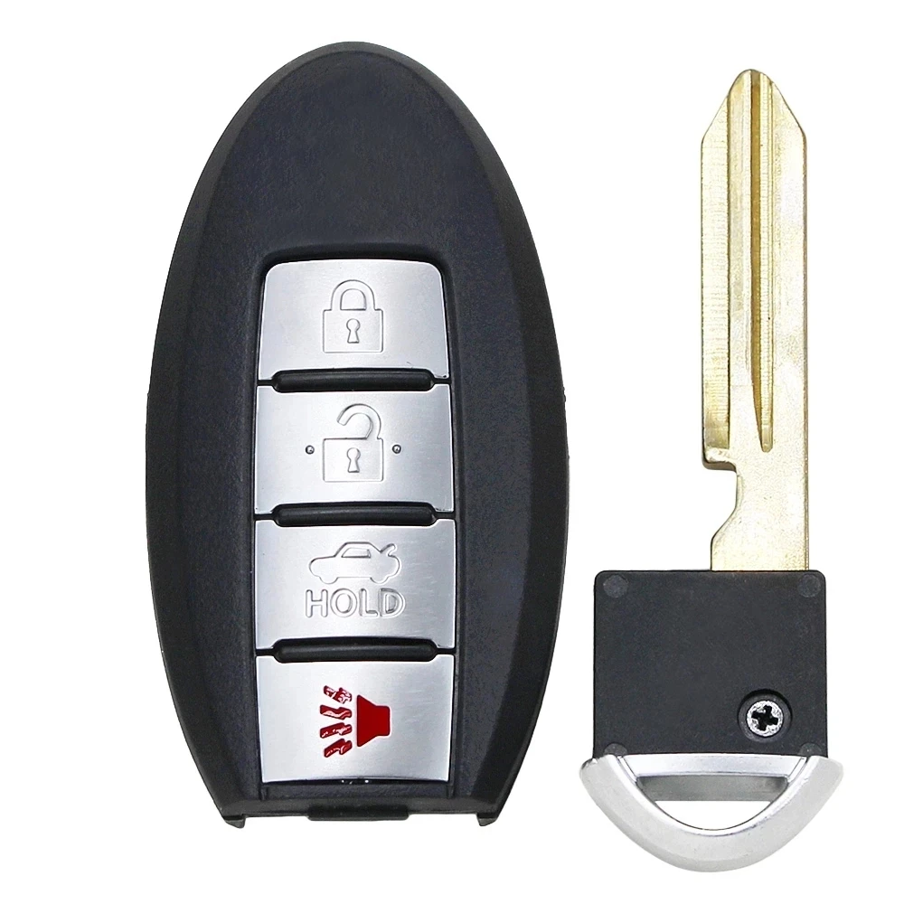 KEYECU KR55WK48903 dla Nissan Altima Maxima Murano 2007 2008 2009 2010 2011 2012 315MHz 4 przyciski klucz do kart Fob KR55WK49622