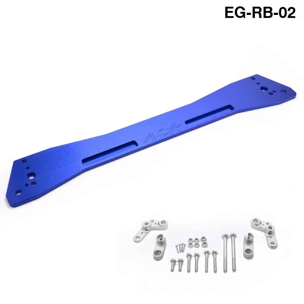 Rear Subframe Brace & Lower Tie Bar Fit For Civic EG 88-95  ( Red,Blue,Golden,Purple,Black,Silver,Neochrome) EP-ASRBE-EG