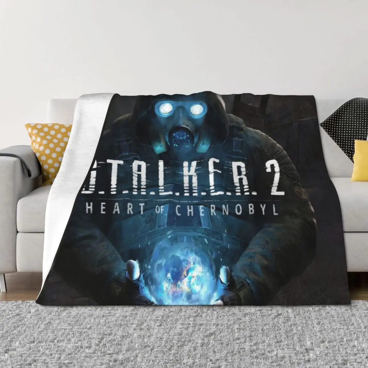 

STALKER 2: Heart of Chernobyl 2024 Throw Blanket christmas decoration Furry heavy to sleep Tourist Blankets
