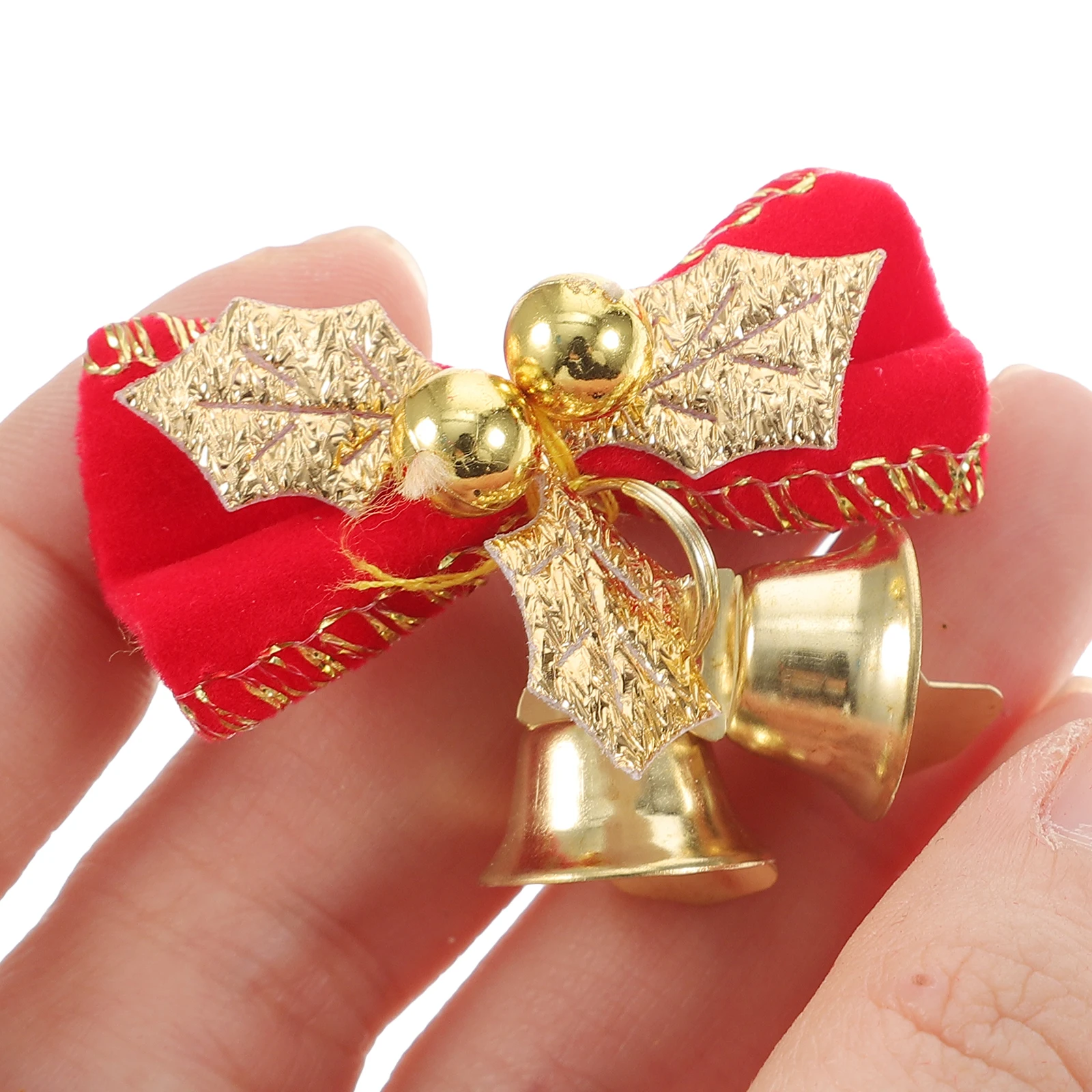 

16 PCS Christmas Tree Decoration Accessories Decorations Little Bows for Crafts