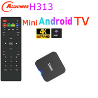 Tanix TX1 Android TV Box H313 2.4G Wifi RAM 1GB 2GB ROM 8GB 16GB Power by DC 5V 2A Mini Smart TV Stick