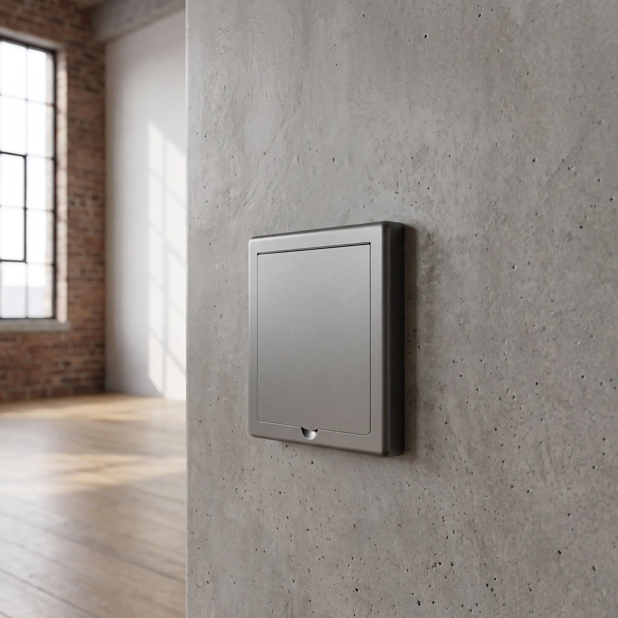 2Pcs Protective Cover Waterproof Outlet Switch Ultra-Thin Flip Dustproof Electrical Socket Wall Plate Home Office Hotel