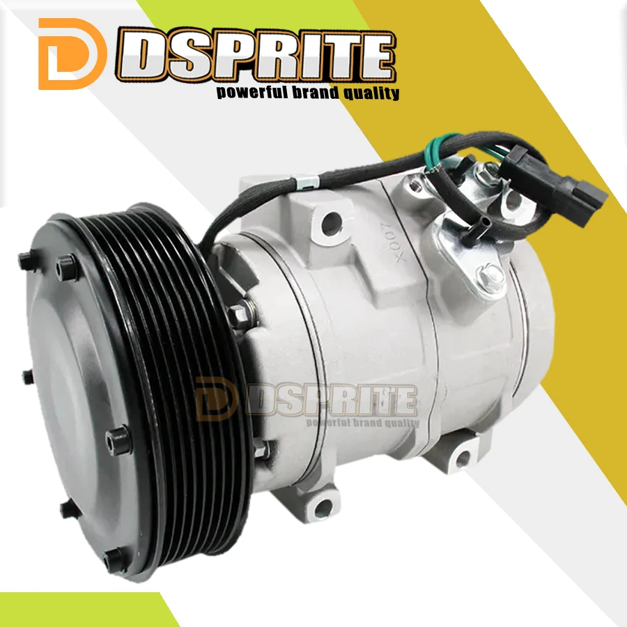 

Компрессор переменного тока 10S17C для экскаватора Caterpillar 324 325 326 329 330 2457779 1785545 1795544 245779 447260-8391 447260380 2597243