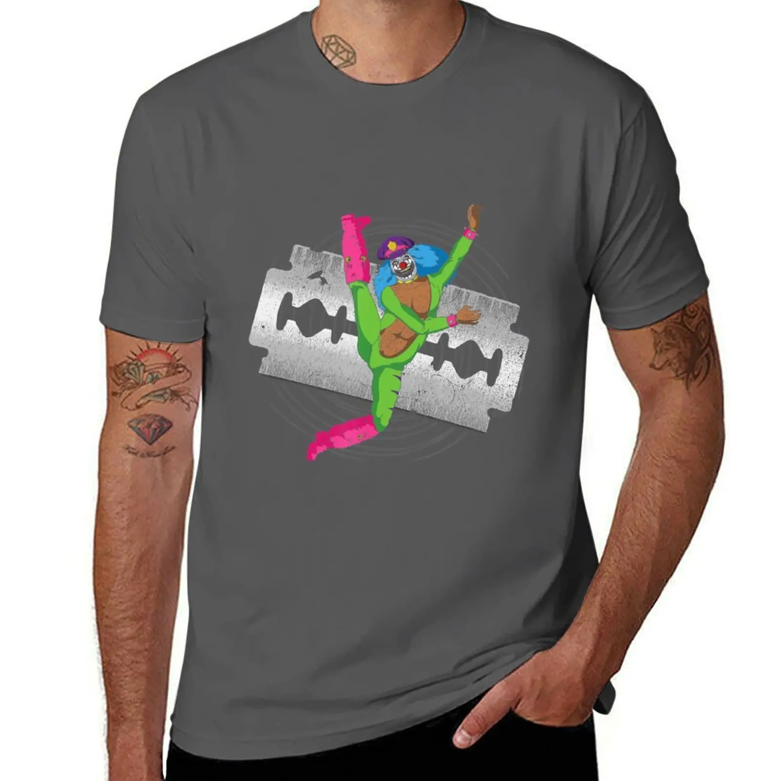

Dance Rockso Metalocalypse T-Shirt Breathable Mesh Panel T-Shirt