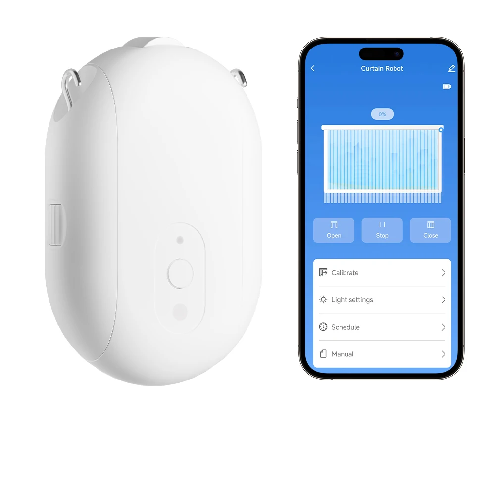 

Tuya Zigbee Curtain Robot Smart Curtain Controller With Light Sensor Remotely Controlled Google Alexa Via The Smart Life APP