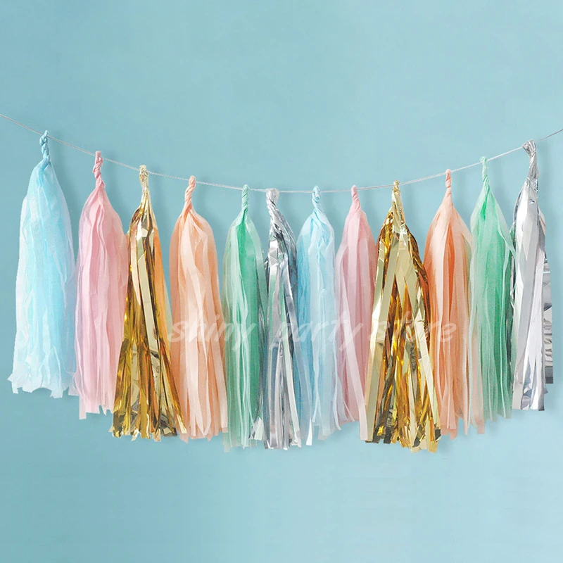 

DIY Color Paper Fringe Paper Crafts Wedding Room Festival Birthday Party Decoration Valentine Day Baby Shower 35cm Paper Fringe