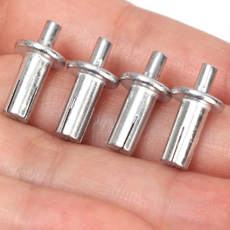 7/9/11mm Hammer Drive Expansion Rivets Fasteners Small Tapping Screw Aluminum Nail Head Piercing Knock Type Screws Hardware