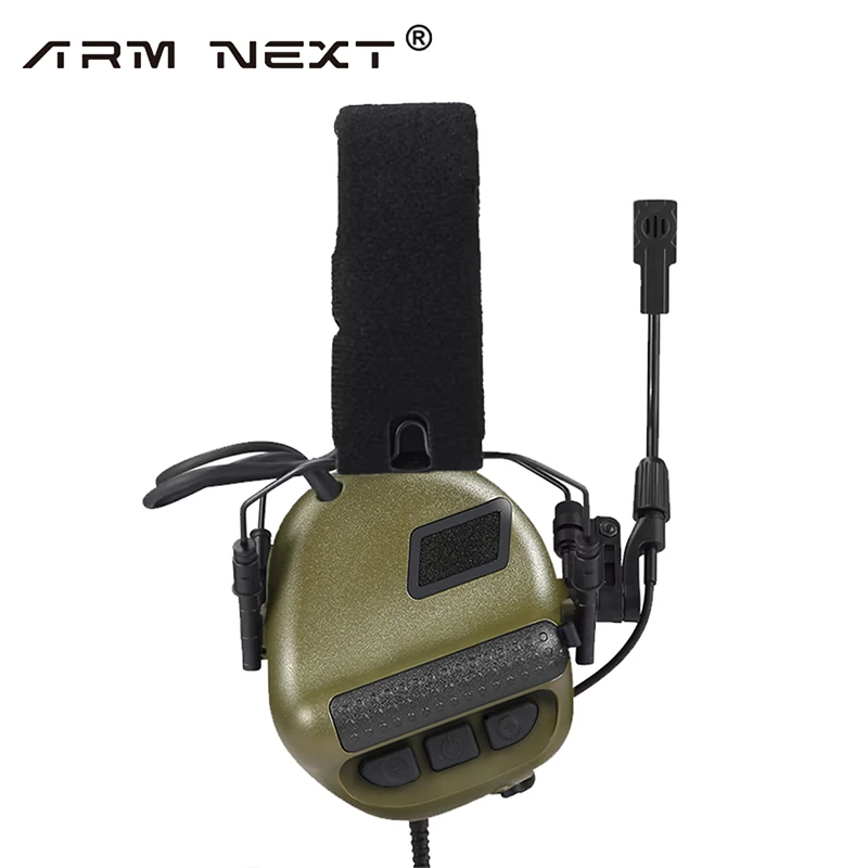 ARM NEXT Electronic Shooting Earmuff Tactical Hearing Protection F10 Noise Canceling Headset Team Communication Earphones