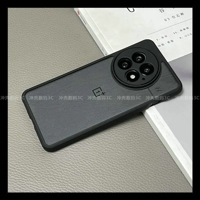 Oneplus 13 12 12R 11 ACE3 Kapak Lüks Zırh Manyetik Şeffaf Kılıf Bir Artı 13 Darbeye Dayanıklı Oneplus 13 Tampon