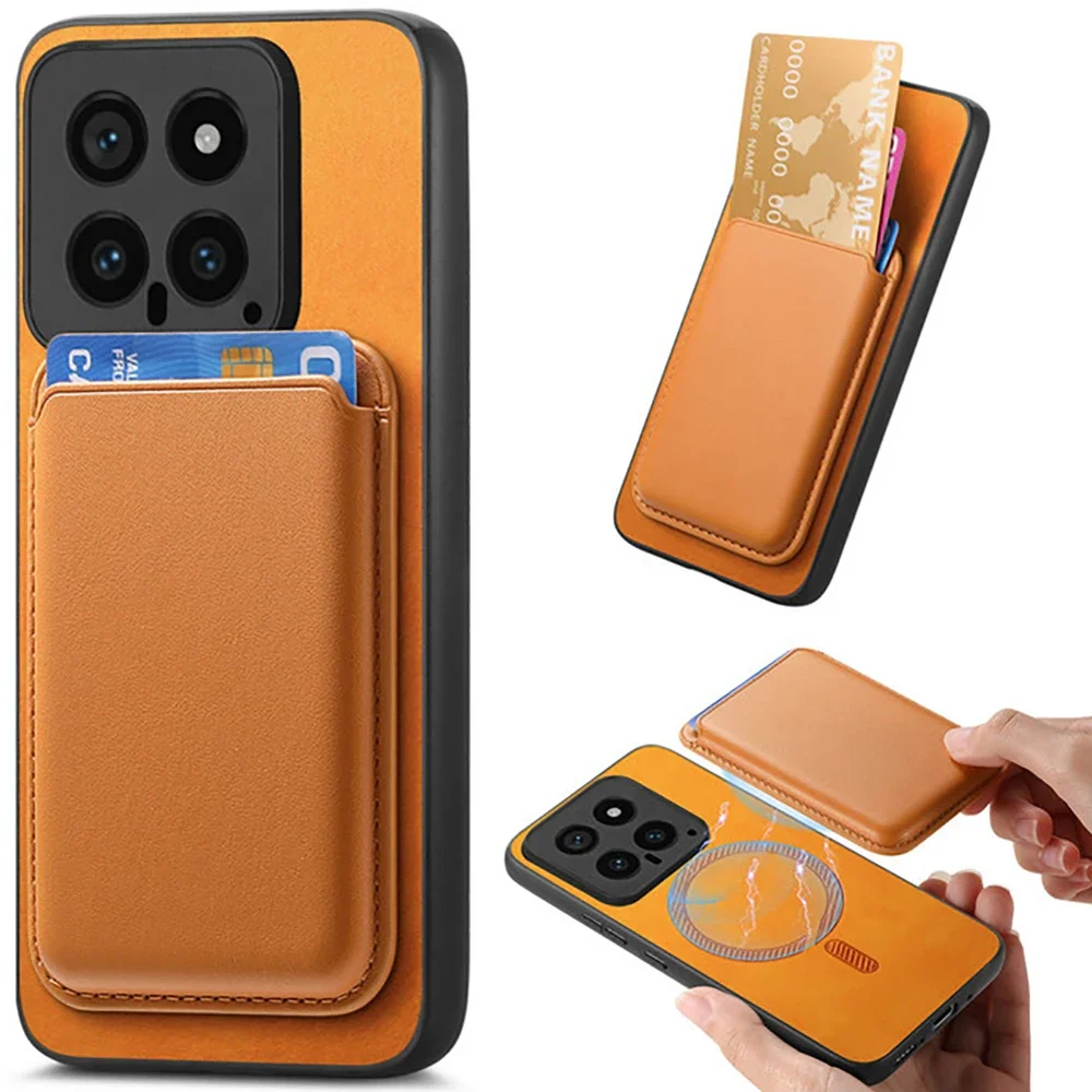 For Xiaomi Poco X7 Pro X 7 5G 2025 Case 2In1 Detachable Leather Card Back Funda For Poco X7 Lxuury Cover Mi Phone X7 Pro Etui