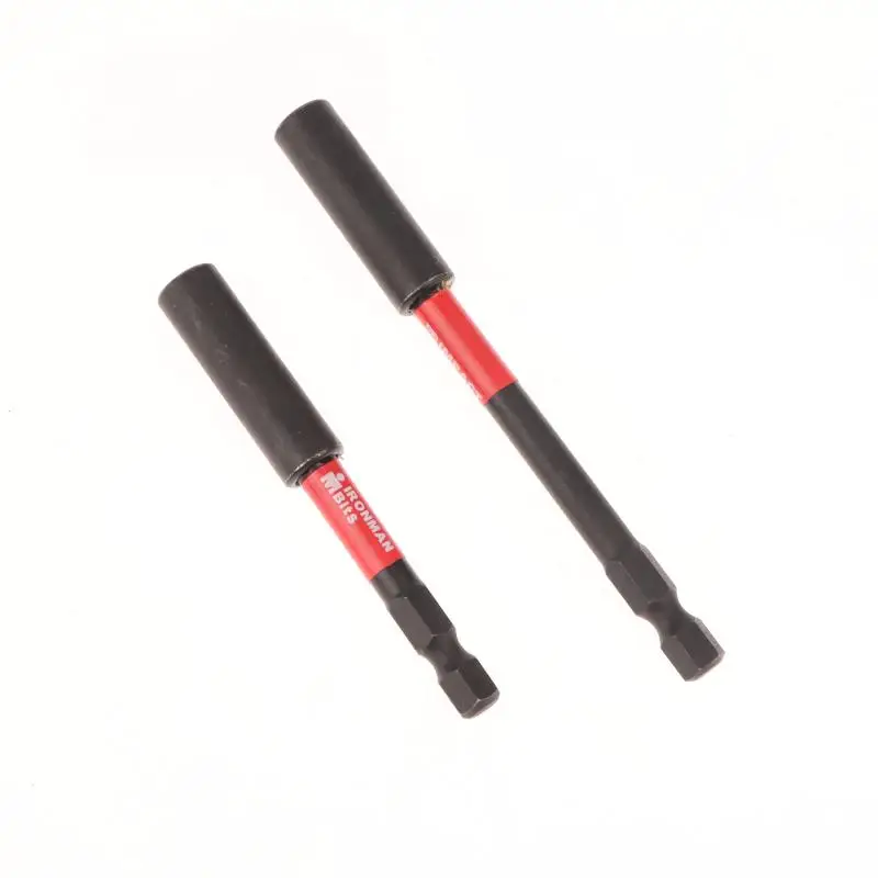Impact Magnetic Extension Bit Holder Black 60MM/1/4" Hexagon Rust Resistant Durable Tool Accessories
