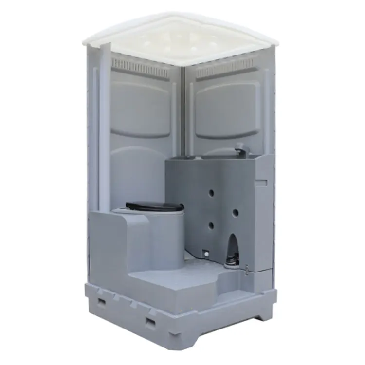 TUNE cheap price plastic bathroom chemical toilet camping cabins outdoor mobile portable toilet shower cabin for sale