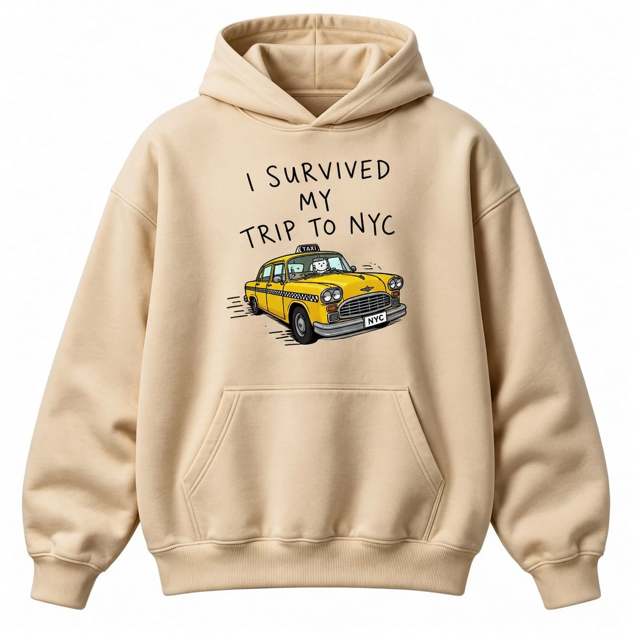 Ich habe meine Reise nach New York überlebt – Tom Holland Herbst-/Winter-Kapuzenpullover, Unisex, für Herren und Damen, Sweatshirt, Oberteil, Baumwolle, Herren-Kapuzenpullover. – Detail 7